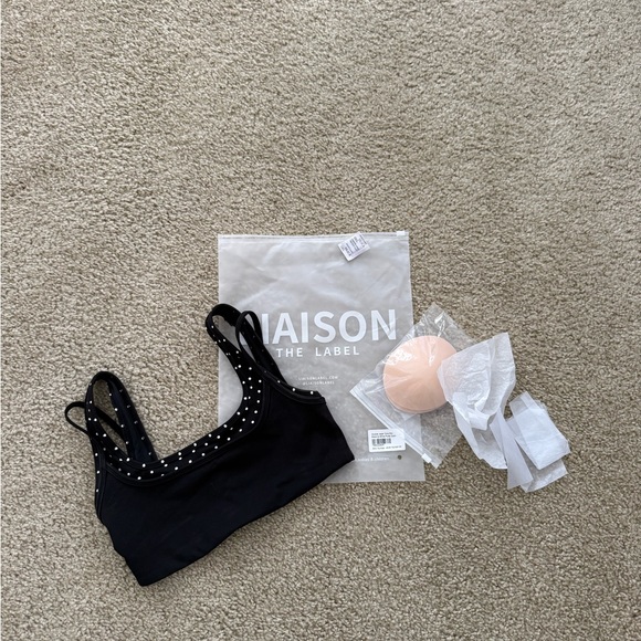 Liaison The Label Black Polka Dots